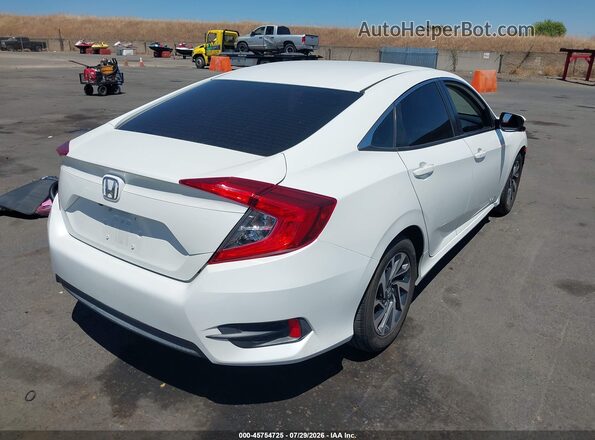 2HGFC2F71GH537131 2016 HONDA CIVIC Белый Задняя правая четверть