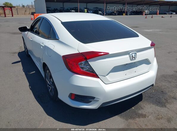 2HGFC2F71GH537131 2016 HONDA CIVIC Белый Задняя левая четверть