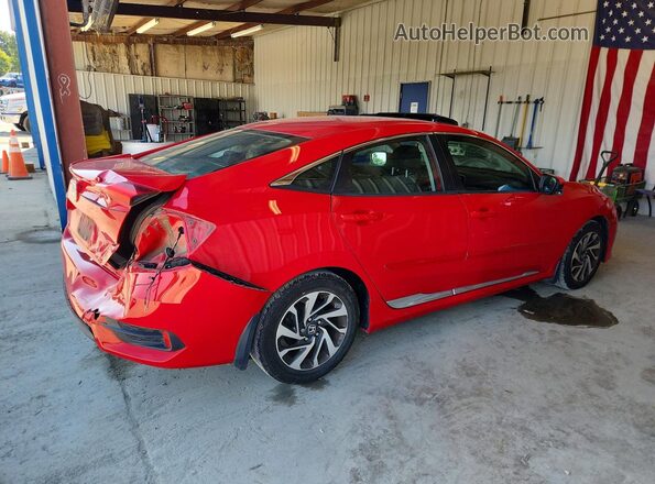 2HGFC2F71GH543480 2016 HONDA CIVIC Red Rear right