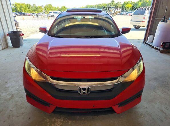 2HGFC2F71GH543480 2016 HONDA CIVIC Red Front view