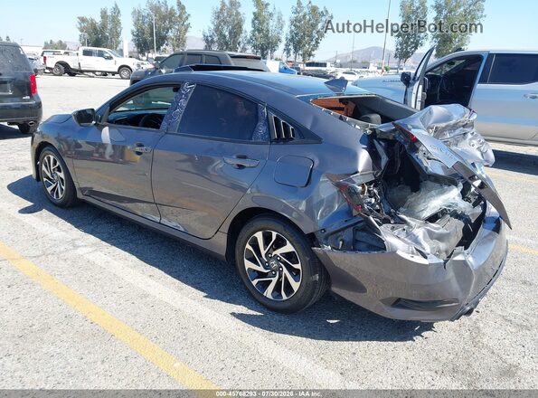 2HGFC2F71HH515440 2017 HONDA CIVIC Gray Rear left