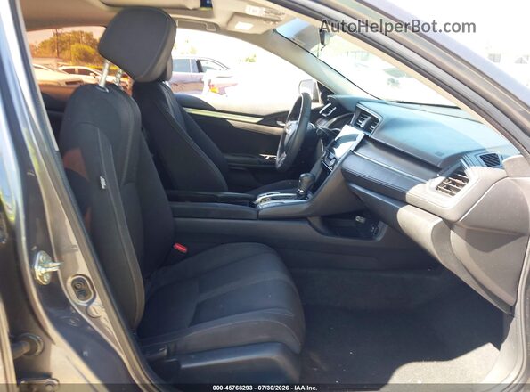 2HGFC2F71HH515440 2017 HONDA CIVIC Gray Front interior view