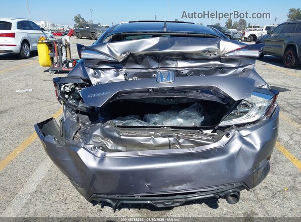 2HGFC2F71HH515440 2017 HONDA CIVIC Gray Front view
