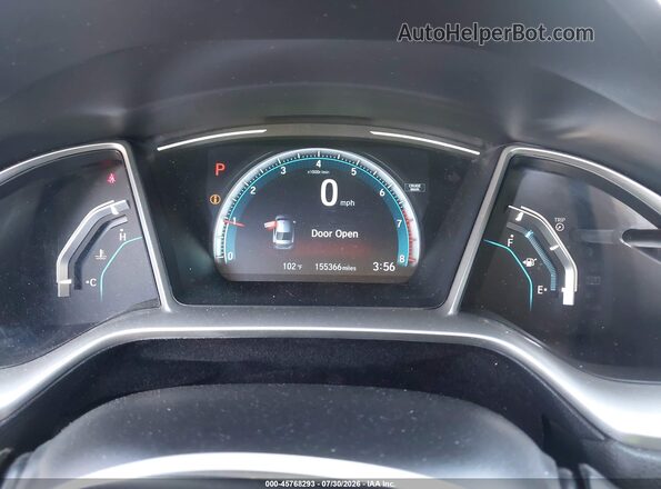 2HGFC2F71HH515440 2017 HONDA CIVIC Gray Rear seats view