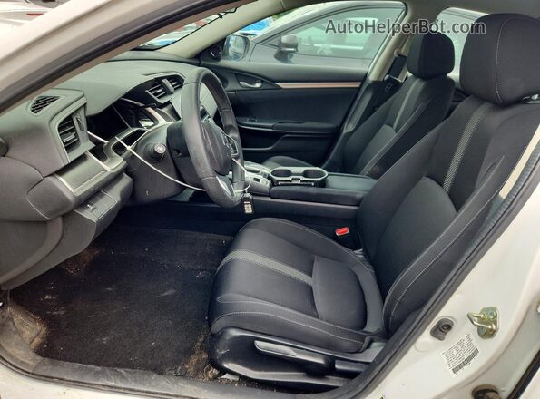 2HGFC2F71HH518399 2017 HONDA CIVIC White Widok wnętrza z przodu