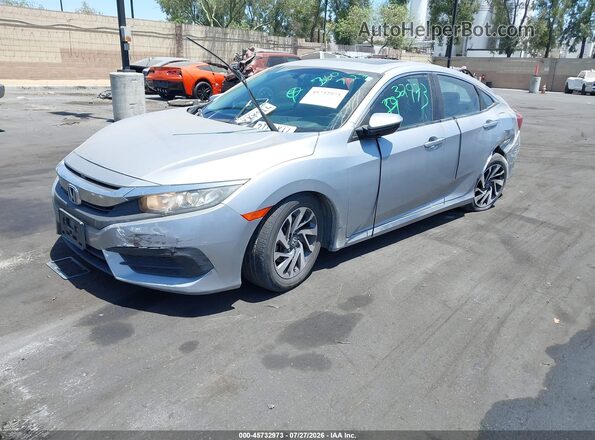 2HGFC2F71HH532741 2017 HONDA CIVIC Silver Front view