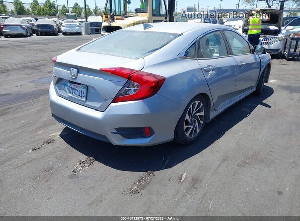 2HGFC2F71HH532741 2017 HONDA CIVIC Silver Rear right