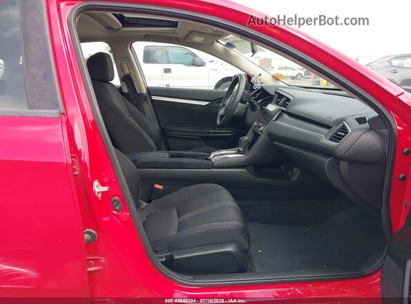 2HGFC2F71HH570051 2017 HONDA CIVIC Red Widok wnętrza z przodu