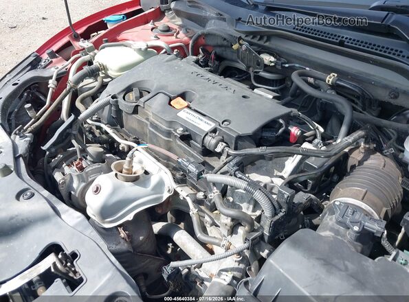 2HGFC2F71HH570051 2017 HONDA CIVIC Red Widok z przodu