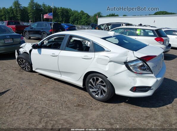 2HGFC2F71JH545043 2018 HONDA CIVIC White Rear left