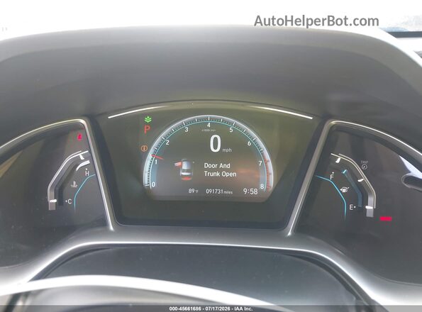 2HGFC2F71JH549559 2018 HONDA CIVIC Silver Vista de los asientos traseros