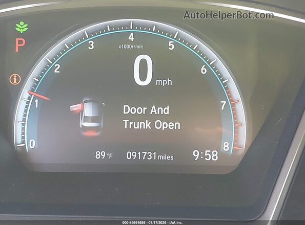 2HGFC2F71JH549559 2018 HONDA CIVIC Silver 