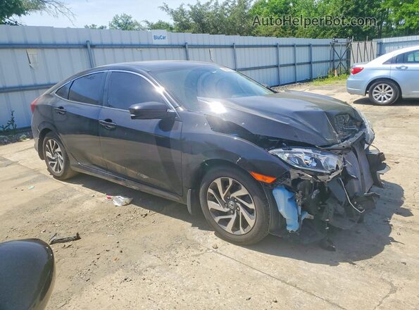 2HGFC2F71JH549688 2018 HONDA CIVIC Black Передня права чверть