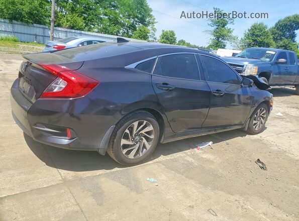 2HGFC2F71JH549688 2018 HONDA CIVIC Black Задня права чверть