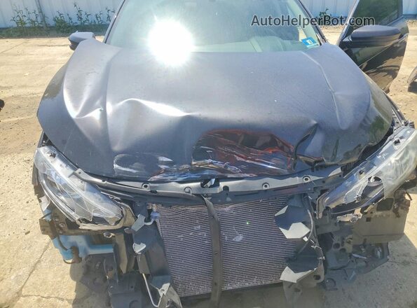 2HGFC2F71JH549688 2018 HONDA CIVIC Black Вид задньої частини салону