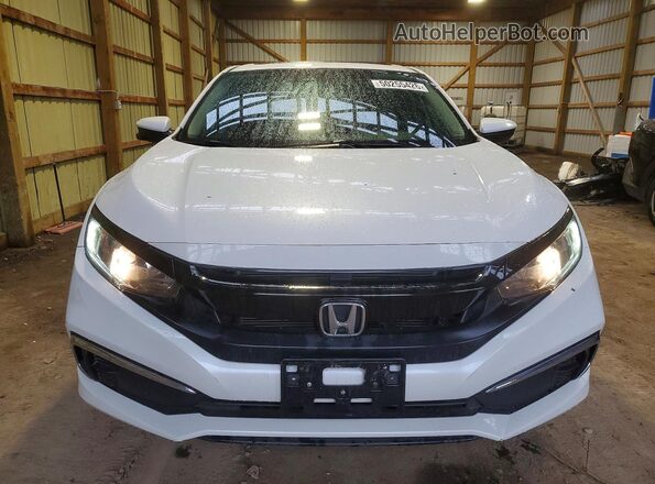 2HGFC2F71LH015240 2020 HONDA CIVIC White Widok z przodu