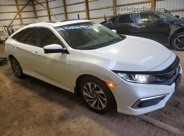 2HGFC2F71LH015240 2020 HONDA CIVIC White Przód prawy