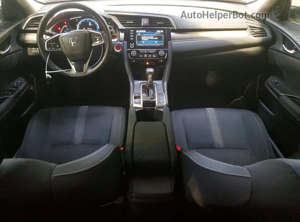 2HGFC2F71LH015240 2020 HONDA CIVIC White Widok deski rozdzielczej