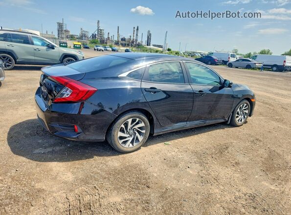 2HGFC2F72GH004995 2016 HONDA CIVIC Black უკანა მარჯვენა