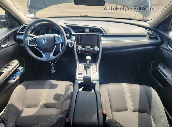 2HGFC2F72GH004995 2016 HONDA CIVIC Black წინა პანელის ხედი