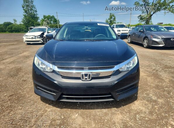 2HGFC2F72GH004995 2016 HONDA CIVIC Black წინა ხედი