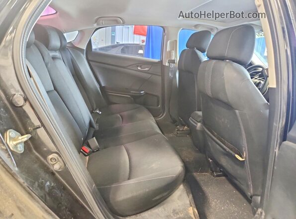 2HGFC2F72GH024437 2016 HONDA CIVIC Black Vista de los asientos traseros