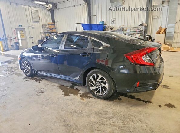 2HGFC2F72GH024437 2016 HONDA CIVIC Black Trasero izquierdo