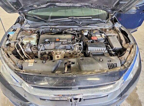 2HGFC2F72GH024437 2016 HONDA CIVIC Black Vista interior trasera