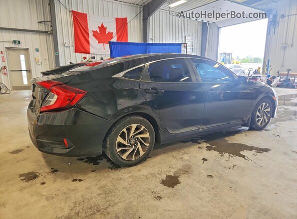 2HGFC2F72GH024437 2016 HONDA CIVIC Black Trasero derecho