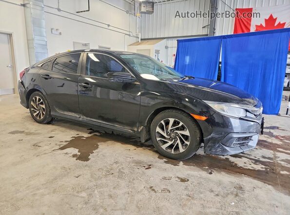 2HGFC2F72GH024437 2016 HONDA CIVIC Black Delantero derecho