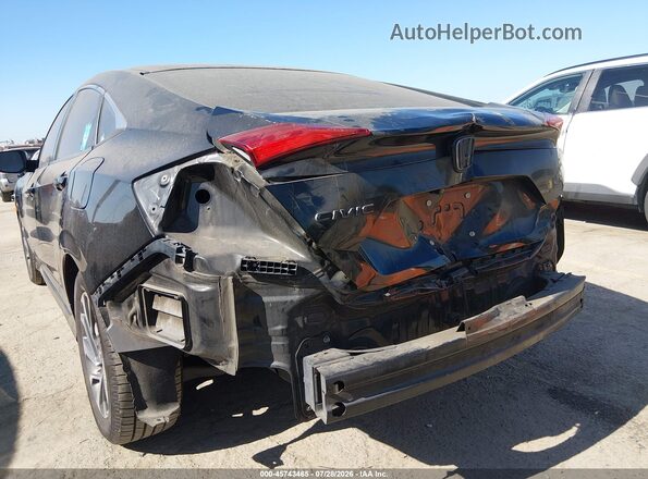 2HGFC2F72GH547991 2016 HONDA CIVIC Black Widok z przodu