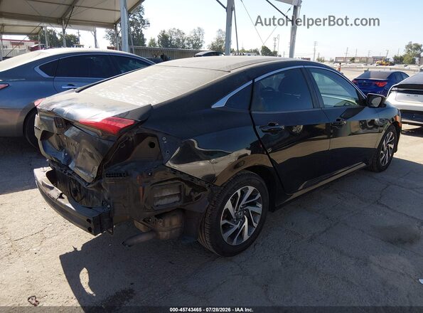 2HGFC2F72GH547991 2016 HONDA CIVIC Black Tył prawy