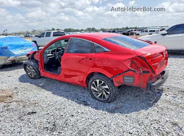 2HGFC2F72GH564841 2016 HONDA CIVIC Red Задня ліва чверть