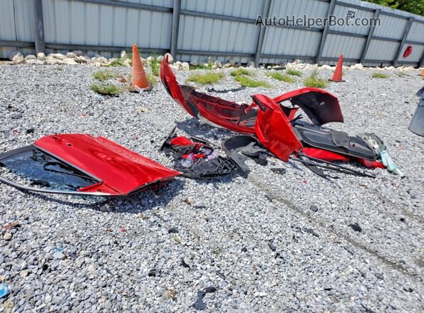 2HGFC2F72GH564841 2016 HONDA CIVIC Red Вид підкапотного простору