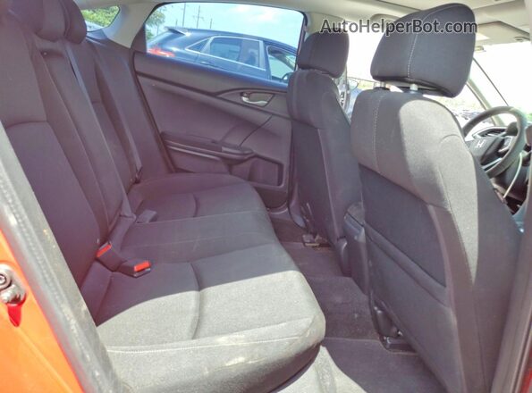 2HGFC2F72GH564841 2016 HONDA CIVIC Red Вид задніх сидінь