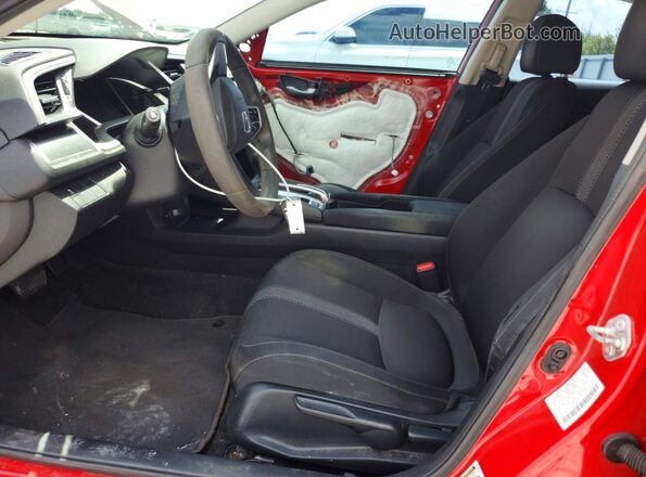2HGFC2F72GH564841 2016 HONDA CIVIC Red Вид салону спереду
