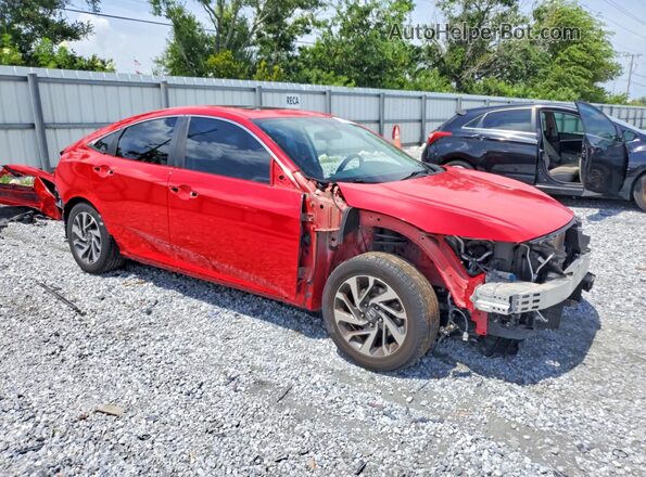 2HGFC2F72GH564841 2016 HONDA CIVIC Red Передня права чверть