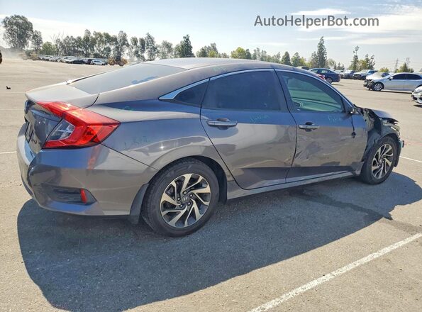 2HGFC2F72GH567576 2016 HONDA CIVIC Gray Հետևի աջ