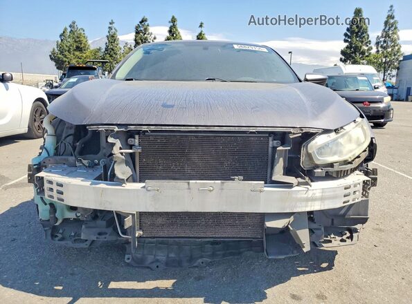 2HGFC2F72GH567576 2016 HONDA CIVIC Gray Դիմացի տեսք