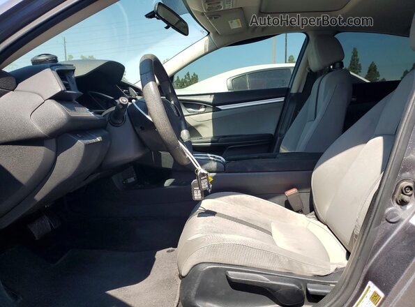 2HGFC2F72GH567576 2016 HONDA CIVIC Gray Սալոնի դիմացի տեսք