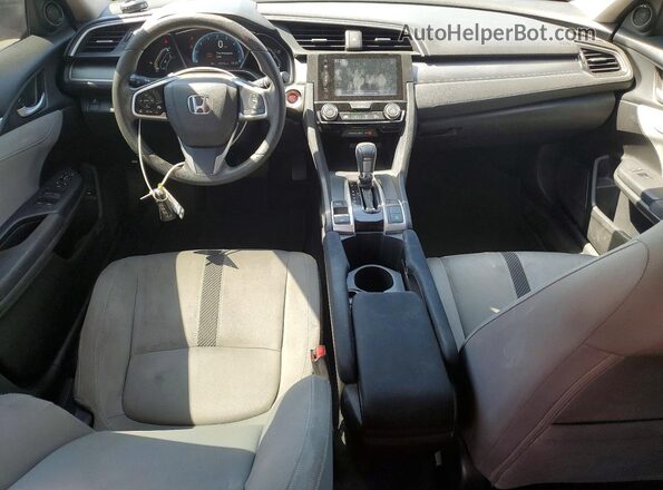 2HGFC2F72GH567576 2016 HONDA CIVIC Gray Առջևի վահանակի տեսք