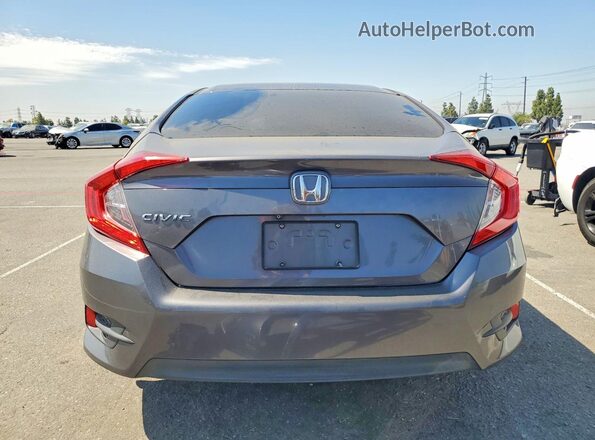 2HGFC2F72GH567576 2016 HONDA CIVIC Gray Հետևի տեսք