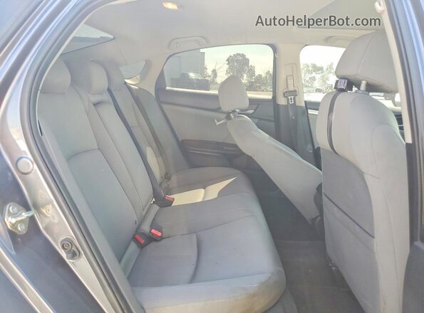 2HGFC2F72GH567576 2016 HONDA CIVIC Gray Հետևի նստատեղերի տեսք