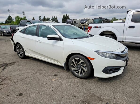 2HGFC2F72GH569912 2016 HONDA CIVIC White Delantero derecho