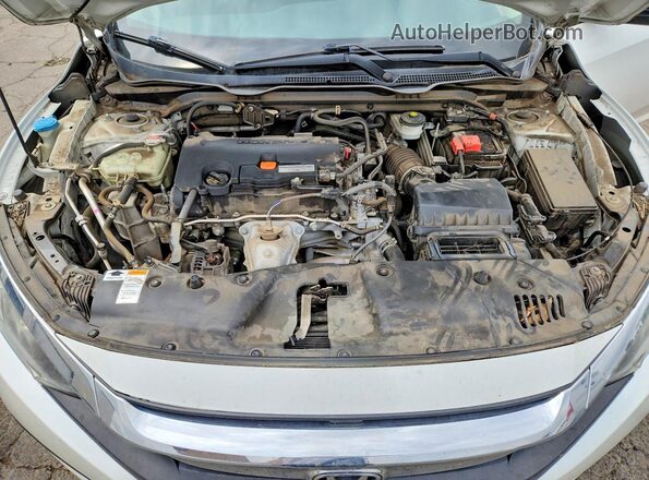 2HGFC2F72GH569912 2016 HONDA CIVIC White Vista interior trasera