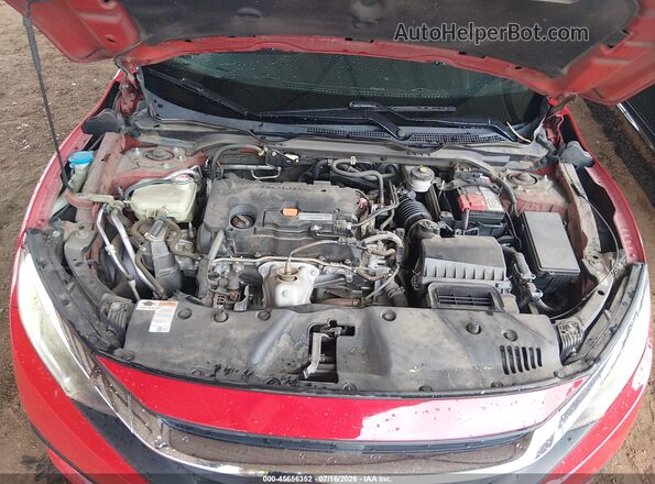 2HGFC2F72HH520663 2017 HONDA CIVIC Red Vista trasera