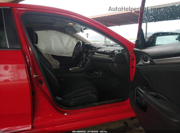 2HGFC2F72HH520663 2017 HONDA CIVIC Red Vista interior delantera