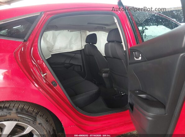 2HGFC2F72HH520663 2017 HONDA CIVIC Red Vista de la etiqueta del VIN