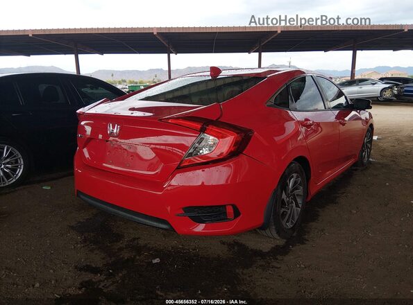 2HGFC2F72HH520663 2017 HONDA CIVIC Red Trasero derecho