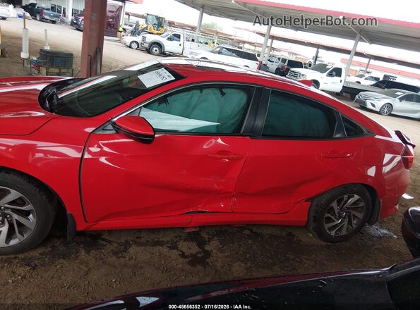 2HGFC2F72HH520663 2017 HONDA CIVIC Red Vista interior de 360 grados